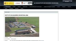 Desktop Screenshot of igm.ule-csic.es